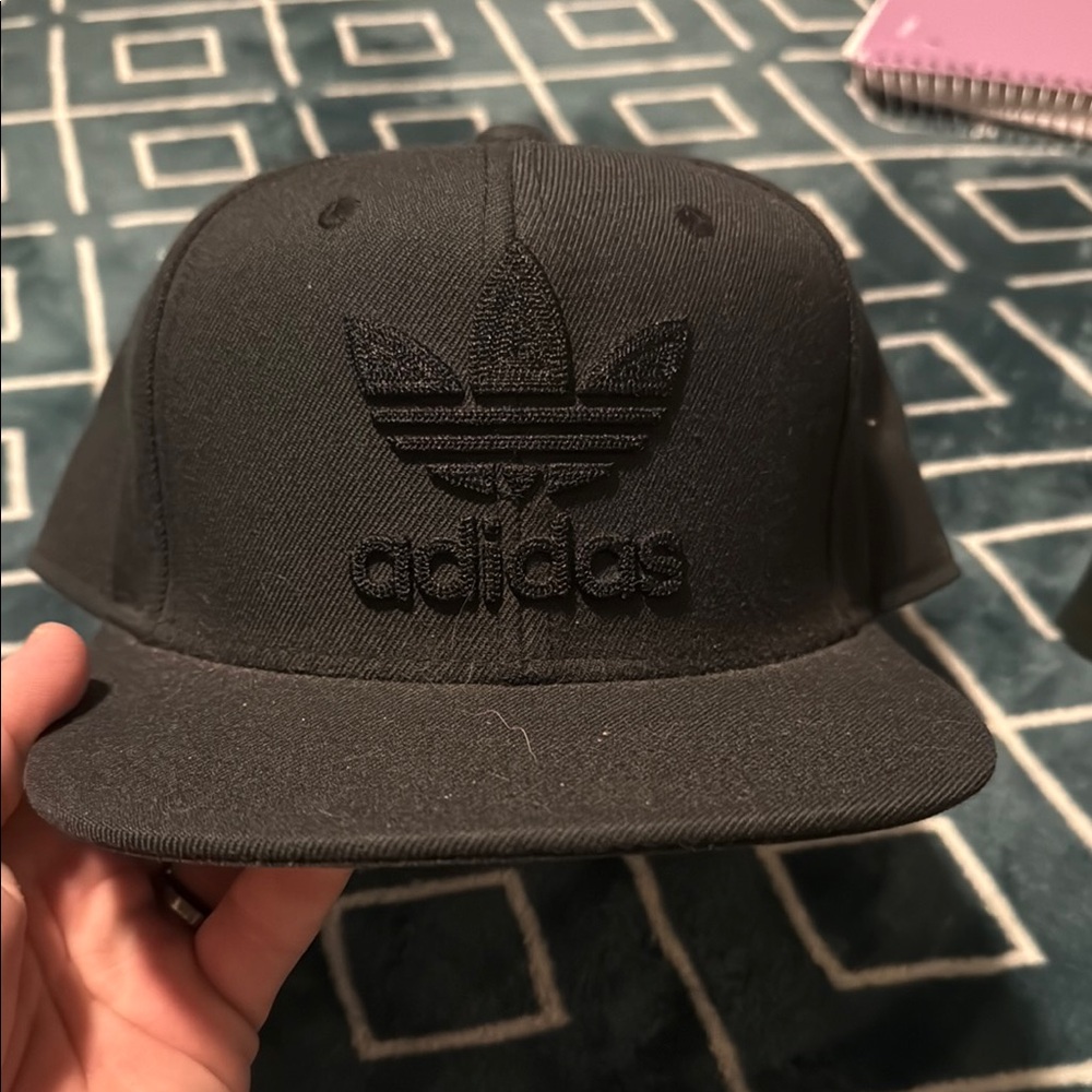 Adidas Black Snapback Hat Accessories